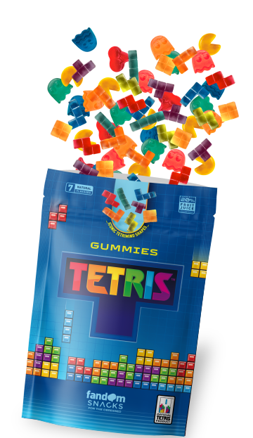 Legendary Tetris Gaming Gummies