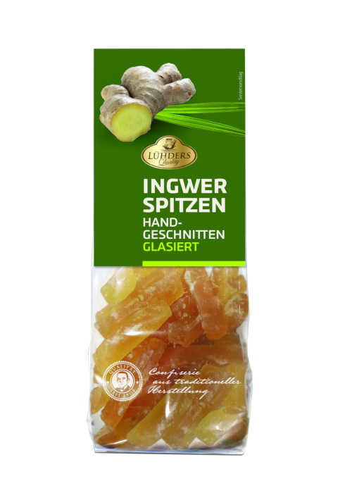 Unique glazed ginger – premium German confection